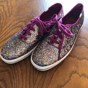 Kate Spade Glitter Keds